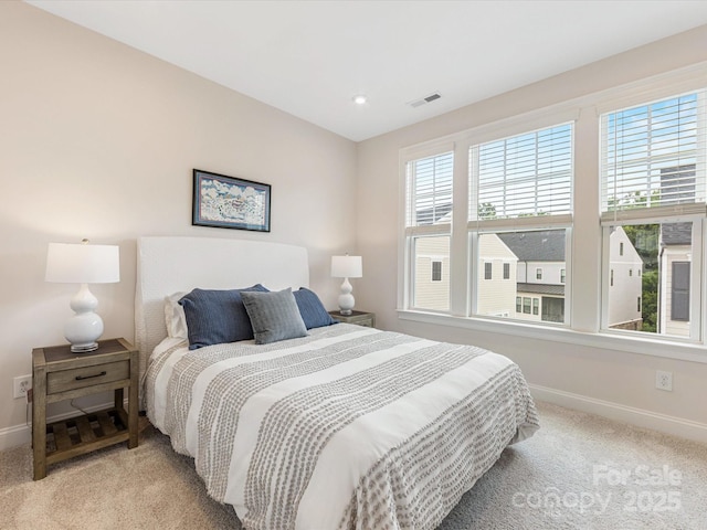 5018 Harrowsmith Ln, Charlotte, NC 28204 - bedroom featuring light colored carpet and recessed lighting