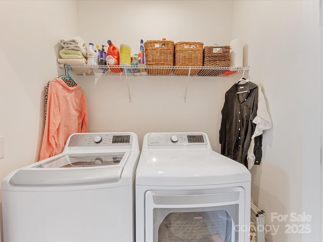 5018 Harrowsmith Ln, Charlotte, NC 28204 - laundry area with separate washer and dryer