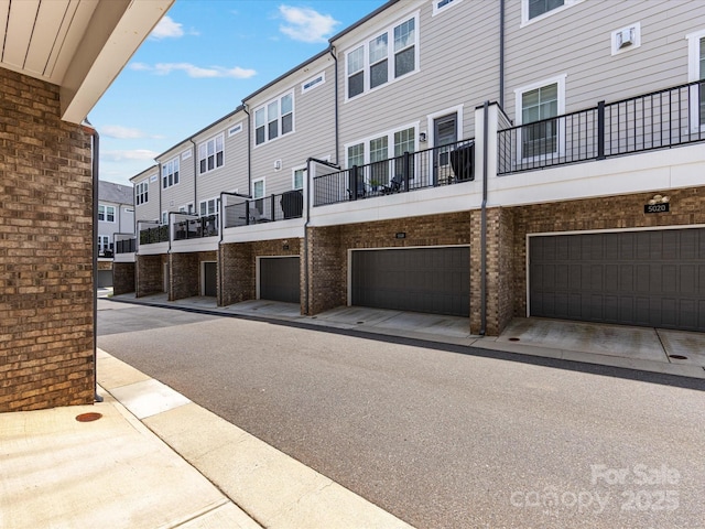 5018 Harrowsmith Ln, Charlotte, NC 28204 - rear view of house featuring a residential view and brick siding