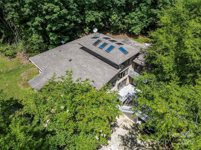 6724 Riverfront Dr, Charlotte, NC 28216 - view from above of property
