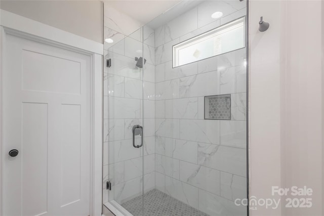 5005 Oconee Dr, Stanley, NC 28164 - bathroom with a shower stall