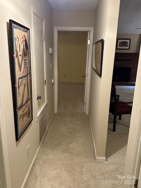 1678 Robins Nest Ct Unit B, Gastonia, NC 28054 - corridor with light carpet