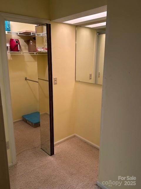 1678 Robins Nest Ct Unit B, Gastonia, NC 28054 - hallway with carpet flooring and baseboards