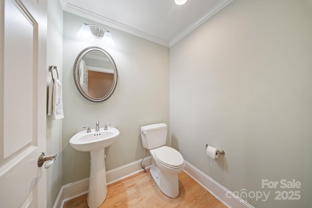 120 Cheyenne Ln, Statesville, NC 28677 - bathroom featuring wood finished floors and crown molding