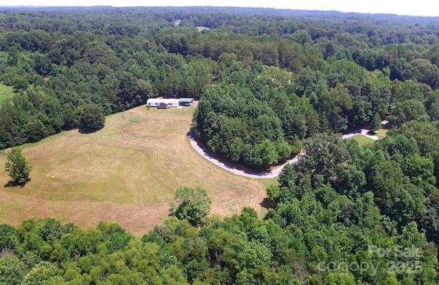 1924 Junction Rd, Mocksville, NC 27028 - drone / aerial view of a heavily wooded area