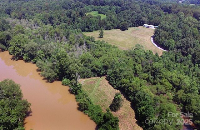 1924 Junction Rd, Mocksville, NC 27028 - bird's eye view of a heavily wooded area and a nearby body of water