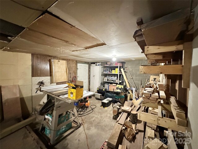 4207 Peach Orchard Rd, Granite Falls, NC 28630 - view of unfinished basement