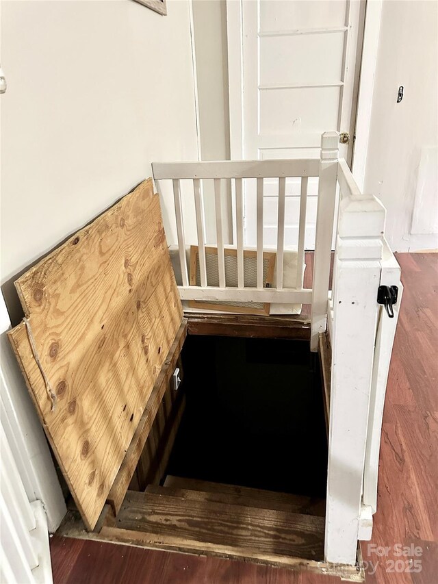 4207 Peach Orchard Rd, Granite Falls, NC 28630 - entry to storm shelter