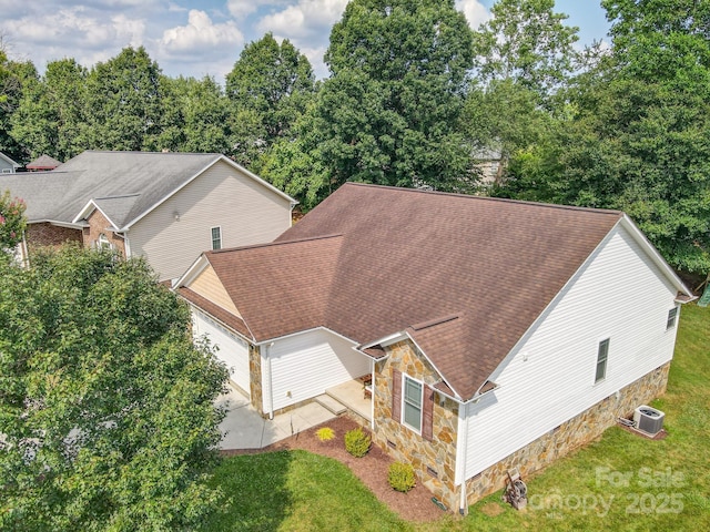 1566 Mayfair Dr, Conover, NC 28613 - aerial view of property and surrounding area
