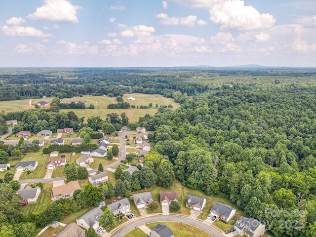 1566 Mayfair Dr, Conover, NC 28613 - aerial overview of property's location with a forest