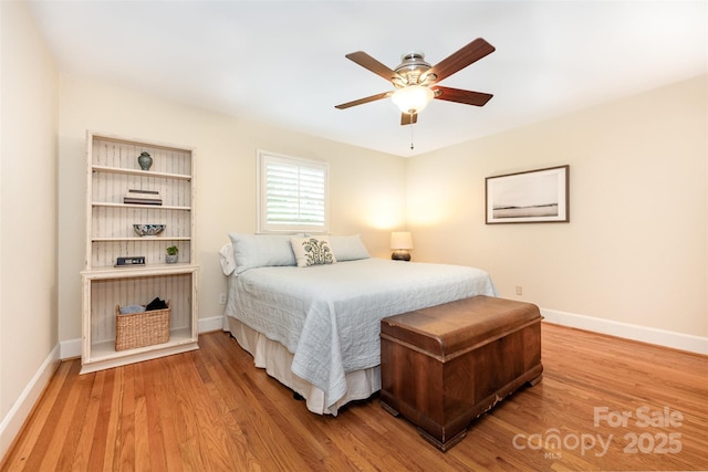 7119 Folger Dr, Charlotte, NC 28270 - bedroom with light wood-style floors and a ceiling fan