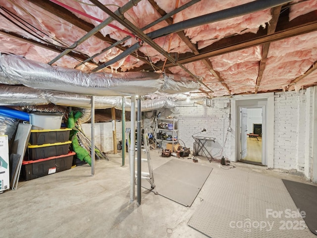 105 Edgewood Cir NE, Concord, NC 28025 - view of unfinished below grade area
