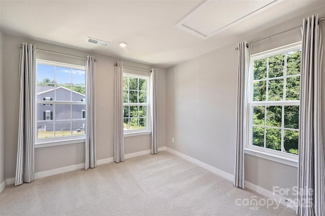 342 Cramerton Mills Parkway, Cramerton, NC 28032 - spare room with light carpet and baseboards