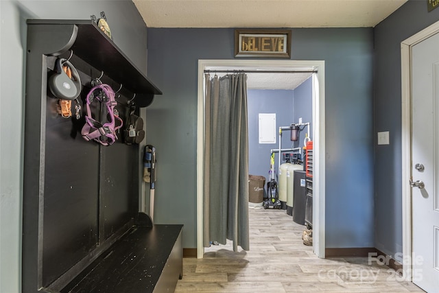120 Lafayette Rd, Stanley, NC 28164 - mudroom with light wood-type flooring and baseboards