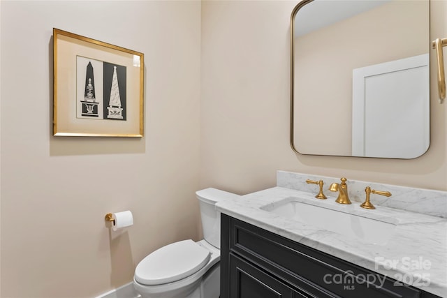 2866 Backwoods Trl, Denver, NC 28037 - bathroom with vanity and toilet