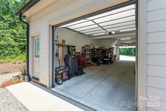 2866 Backwoods Trl, Denver, NC 28037 - garage with a garage door opener