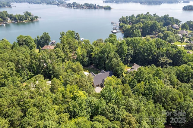 2866 Backwoods Trl, Denver, NC 28037 - drone / aerial view of a nearby body of water