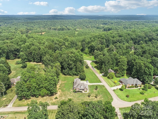 3865 Willow Grove Ln, Concord, NC 28025 - view of property location with a heavily wooded area