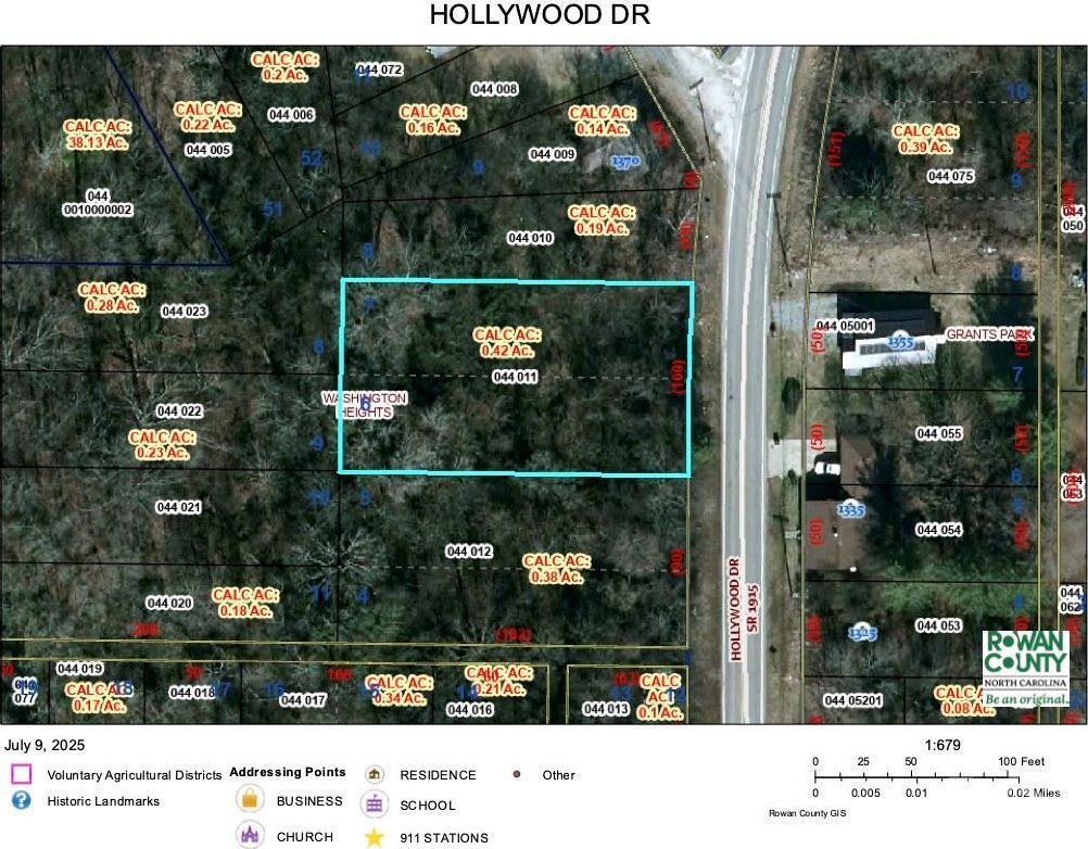 00 Hollywood Dr, Spencer, NC 28159