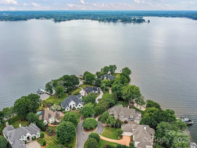 18201 Mainsail Pointe Dr, Cornelius, NC 28031 - aerial view of residential area featuring a nearby body of water