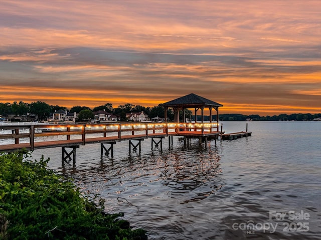 18201 Mainsail Pointe Dr, Cornelius, NC 28031 - dock with a water view