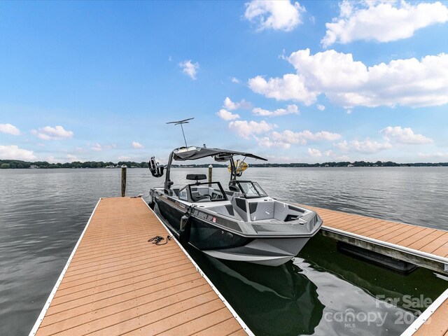 18201 Mainsail Pointe Dr, Cornelius, NC 28031 - dock area featuring a water view