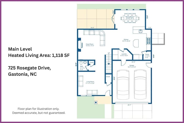 725 Rosegate Dr, Gastonia, NC 28056 - photo 4