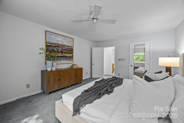 9008 St Croix Ln, Charlotte, NC 28277 - bedroom with carpet and a ceiling fan