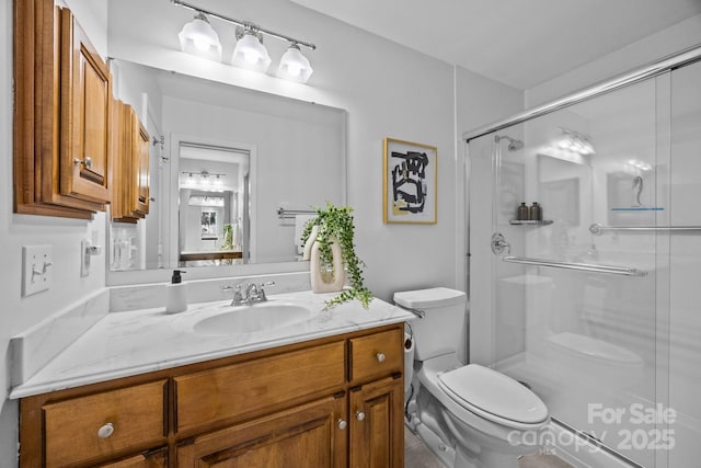 9008 St Croix Ln, Charlotte, NC 28277 - full bathroom with vanity and a stall shower