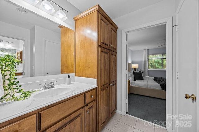 9008 St Croix Ln, Charlotte, NC 28277 - ensuite bathroom featuring vanity and tile patterned flooring