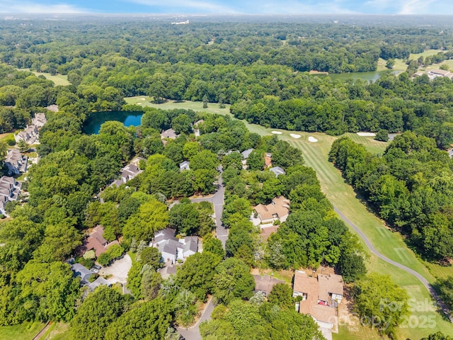 9008 St Croix Ln, Charlotte, NC 28277 - aerial view of residential area featuring a large body of water