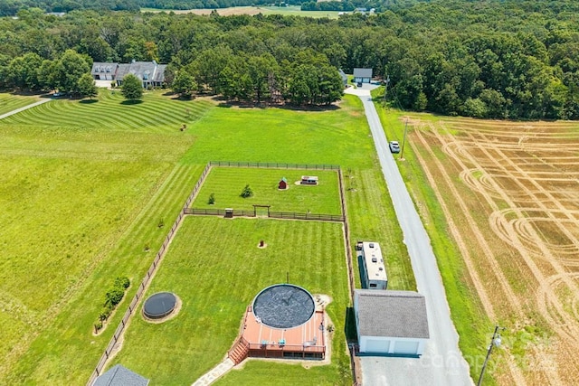 1123 Snyders Store Rd, Wingate, NC 28174 - aerial view of sparsely populated area