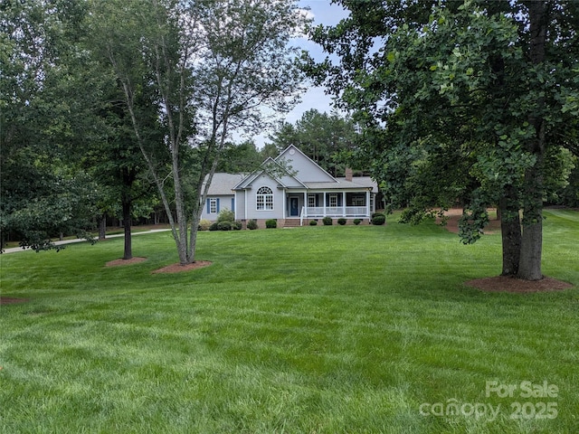 6301 Hawk Nest Dr, Concord, NC 28027 - single story home featuring a front lawn and a porch
