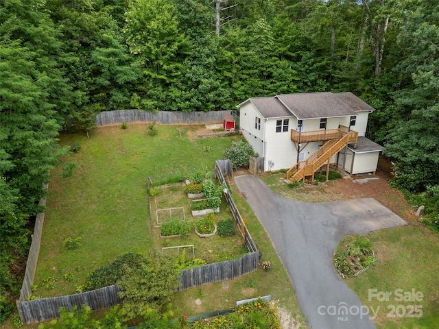96 Habitat Way, Brevard, NC 28712 - aerial view of property and surrounding area featuring a forest