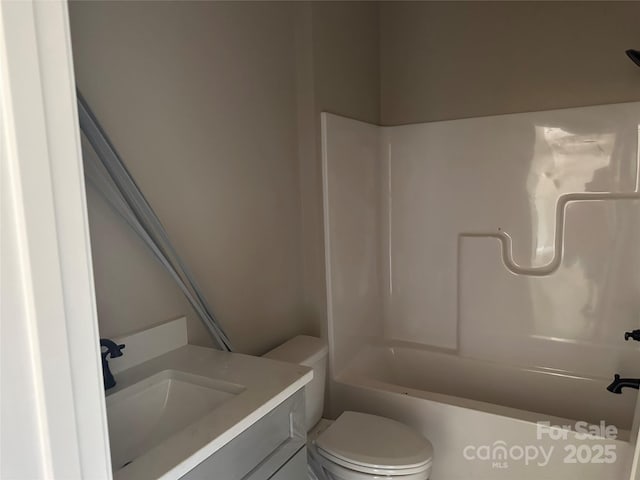 1045 Long Dr, Newton, NC 28658 - bathroom featuring vanity and tub / shower combination