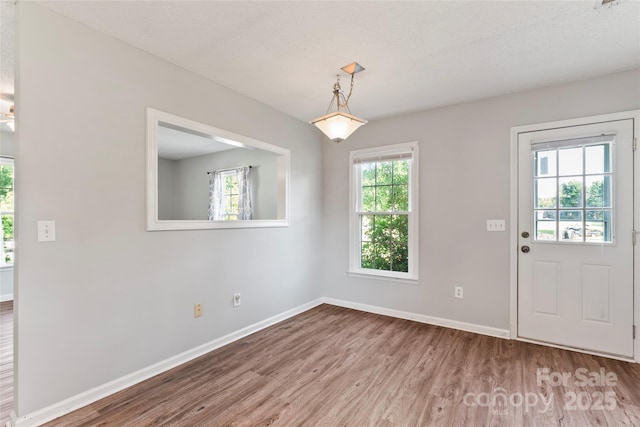 600 Piper Ct, Wingate, NC 28174 - entryway featuring wood finished floors and baseboards