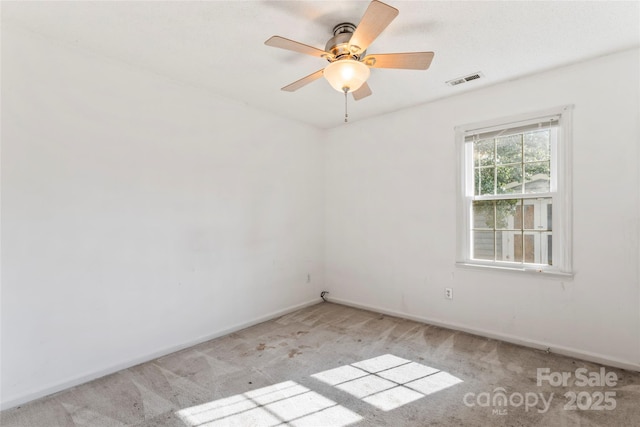 600 Piper Ct, Wingate, NC 28174 - empty room with light carpet and a ceiling fan