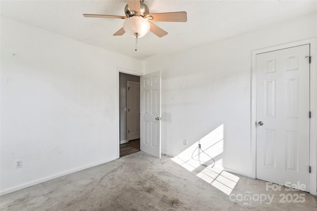 600 Piper Ct, Wingate, NC 28174 - unfurnished room with carpet flooring and ceiling fan