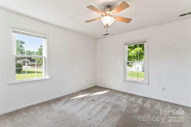 600 Piper Ct, Wingate, NC 28174 - carpeted empty room with ceiling fan and a textured ceiling