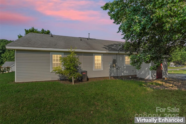 600 Piper Ct, Wingate, NC 28174 - rear view of house featuring a yard