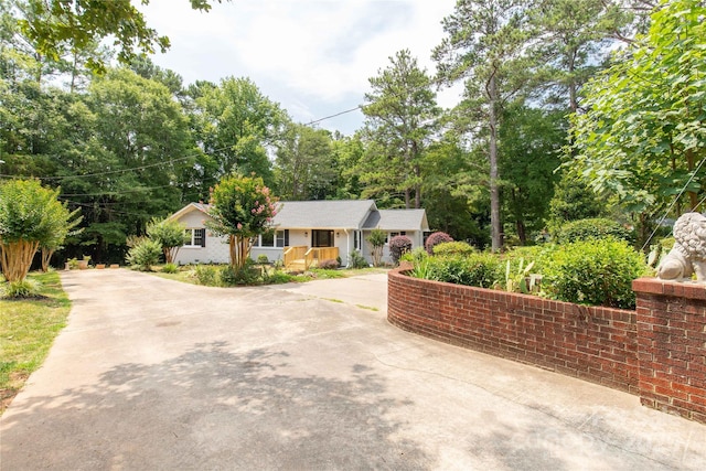 1641 Converse St, Lancaster, SC 29720 - single story home with driveway and a porch