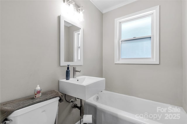 1641 Converse St, Lancaster, SC 29720 - full bath featuring crown molding and a bathtub