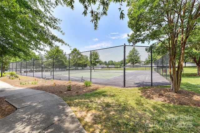 3533 Catherine Creek Pl, Davidson, NC 28036 - view of tennis court