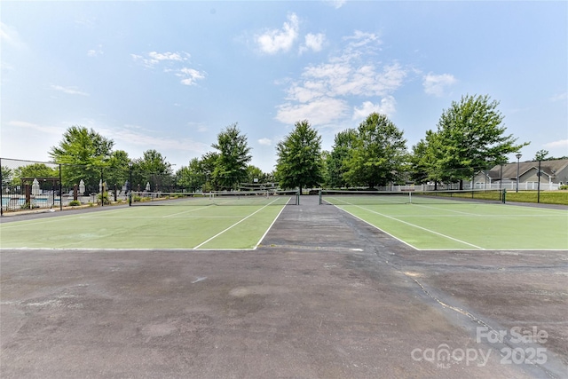 3533 Catherine Creek Pl, Davidson, NC 28036 - view of tennis court