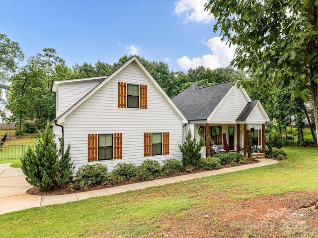618 Deese Rd, Monroe, NC 28110 - view of front of property featuring covered porch and a shingled roof
