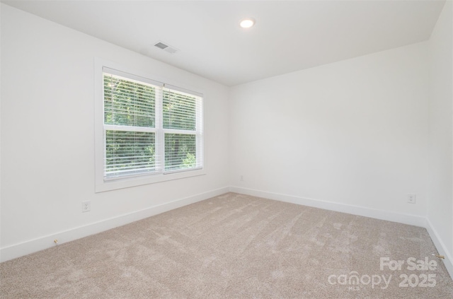 782 Stanley Spencer Mtn Rd, Gastonia, NC 28056 - empty room with light carpet and recessed lighting