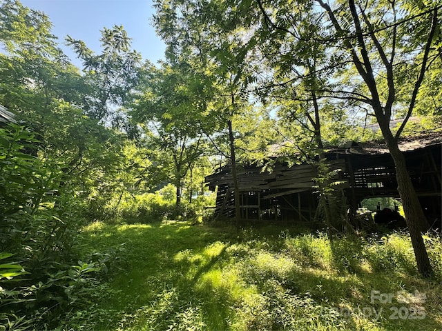 140 Wallins Way, Mars Hill, NC 28754 - view of yard