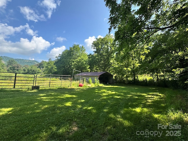 140 Wallins Way, Mars Hill, NC 28754 - view of yard with a view of rural / pastoral area
