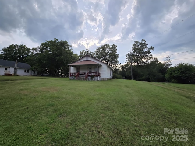 7601 Rhodhiss Rd, Connelly Springs, NC 28612 - view of green lawn