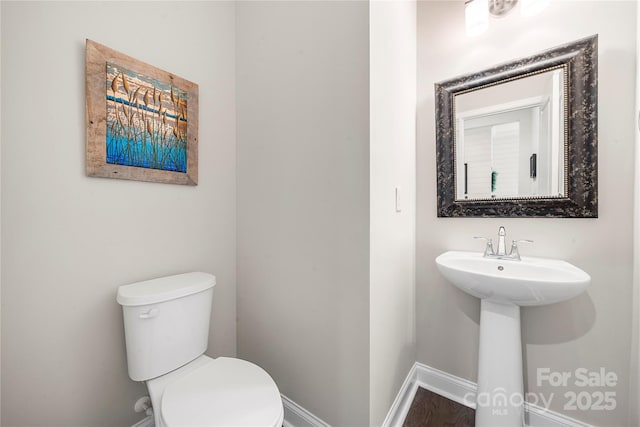 1240 Pebble Grove Dr, Clover, SC 29710 - half bathroom with toilet and a sink